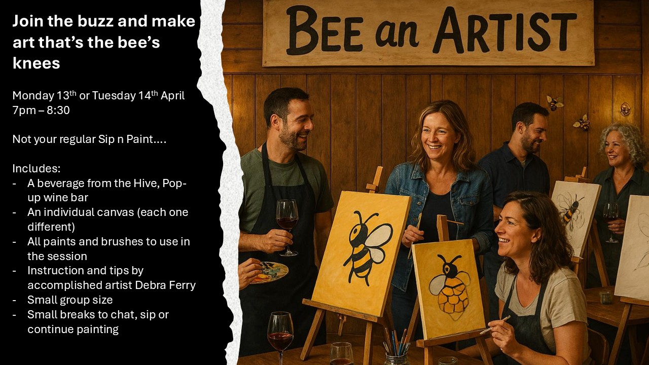 Bee an Artist (Paint n Sip)