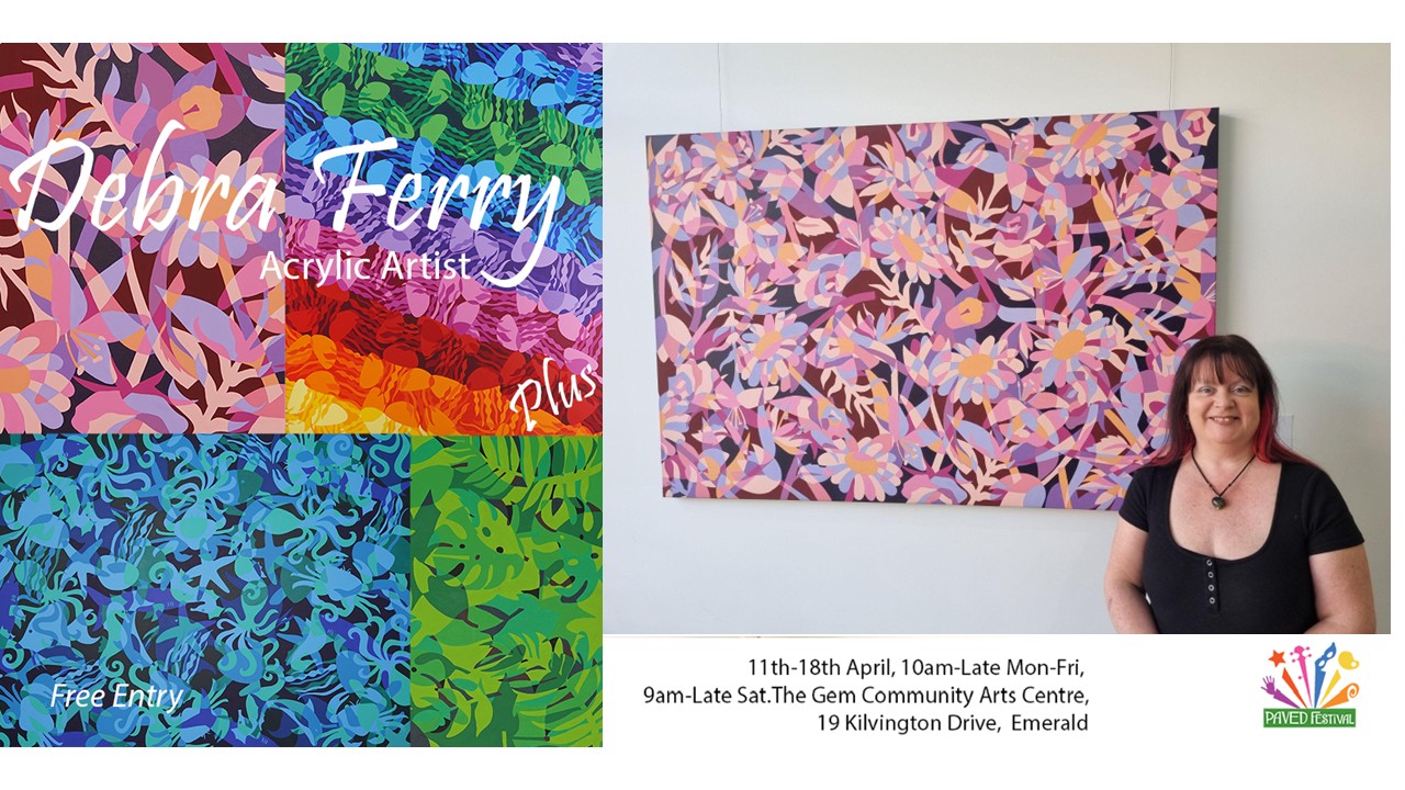 Debra Ferry Acrylic Artist Solo Exhibition
